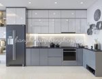 Tủ Bếp L phủ Acrylic TB02